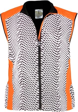 brooks running vest orange