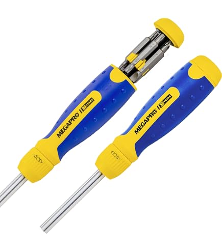 Megapro Tamperproof 15 in 1 Multi Bit Screwdriver (Black/Red