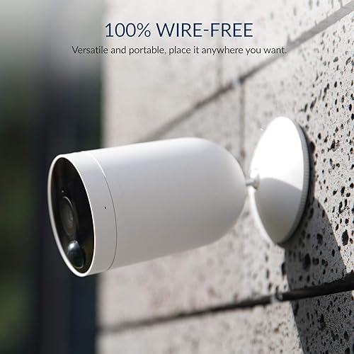 Outdoor Security Camera Wireless, Kami by Yi Rechargeable Battery