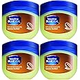Vaseline Rich Conditioning Petroleum Jelly, Cocoa Butter, 3.4 Ounce (Pack of 4)