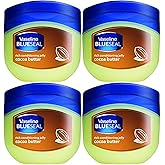 Vaseline Rich Conditioning Petroleum Jelly, Cocoa Butter, 3.4 Ounce (Pack of 4)