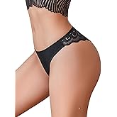 Avidlove Womens Underwear Sexy Lace Panties Cheeky No Show Bikini Panty | seamless lace underwear, sexy lacy panties, soft comfort panty