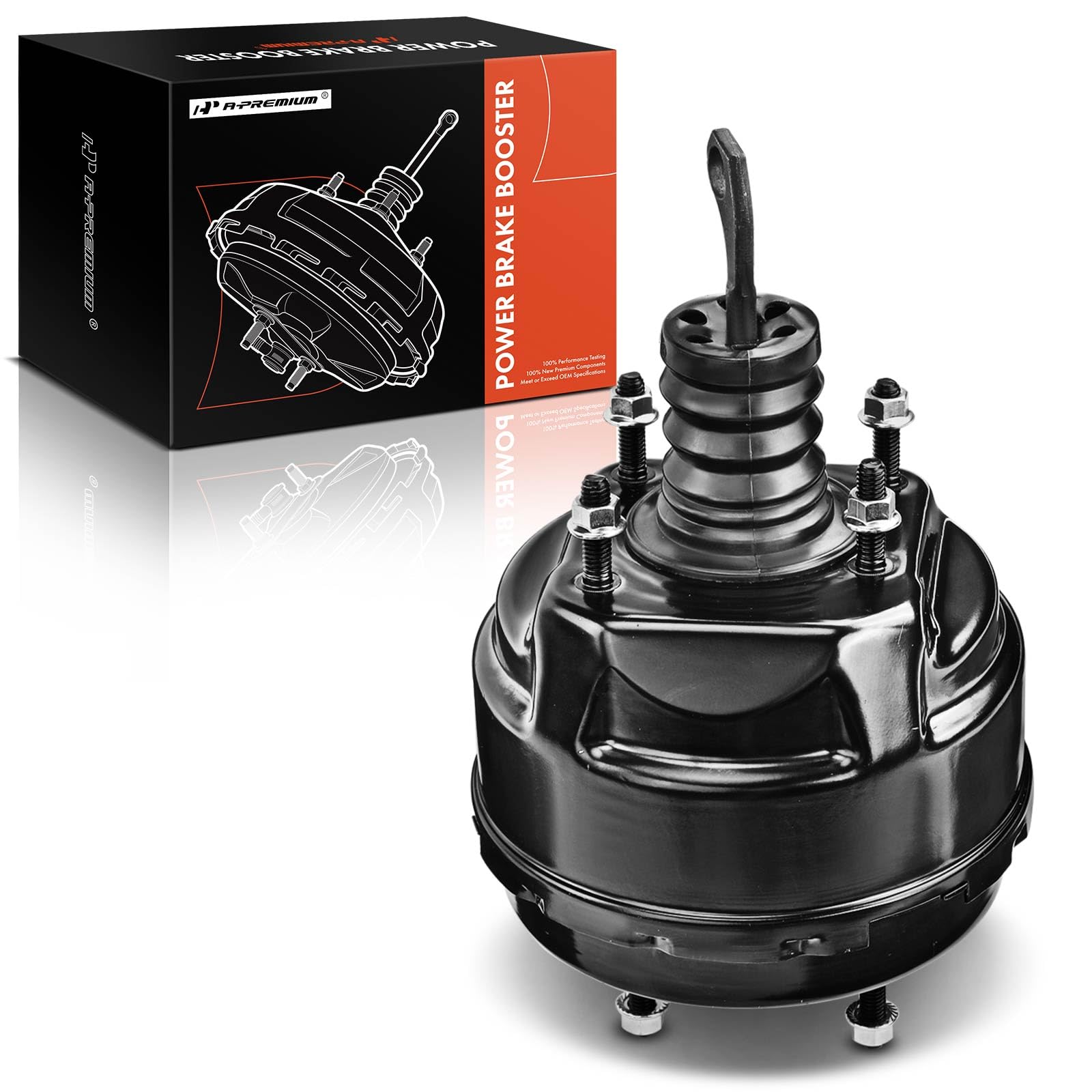Photo 1 of A-Premium Vacuum Power Brake Booster Compatible with Ford Mustang 1984-1993, Fairmont 1981-1983, Granada 1981-1982, LTD, Thunderbird & Mercury Capri, Cougar, Marquis, Zephyr, Without Master Cylinder