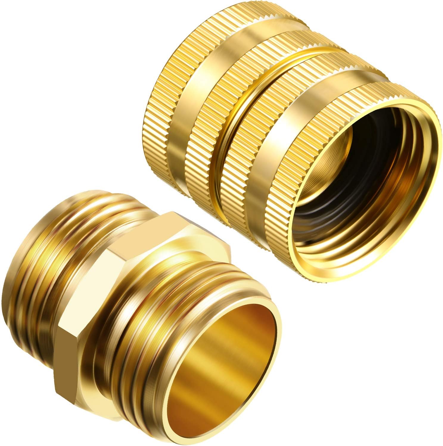 4 Sets Garden Hose Adapter 3/4 Inch Hose Connectors Garden Hose Connector, Male to Male, Female to Female with Extra 8 Pieces Washers for Garden Hose Watering Equipment Supplies : Garden & Outdoor