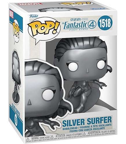 Amazon.com: Fantastic 4 - Silver Surfer Pop! Vinyl Bobble