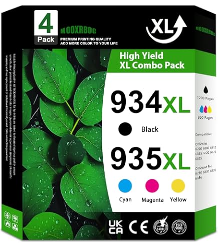 Amazon.com: HP 934XL Black Original Ink Cartridge, High Yield