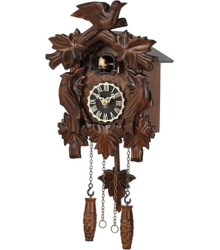 Amazon.com: Fox Valley Traders Traditional Wooden Cuckoo Clock