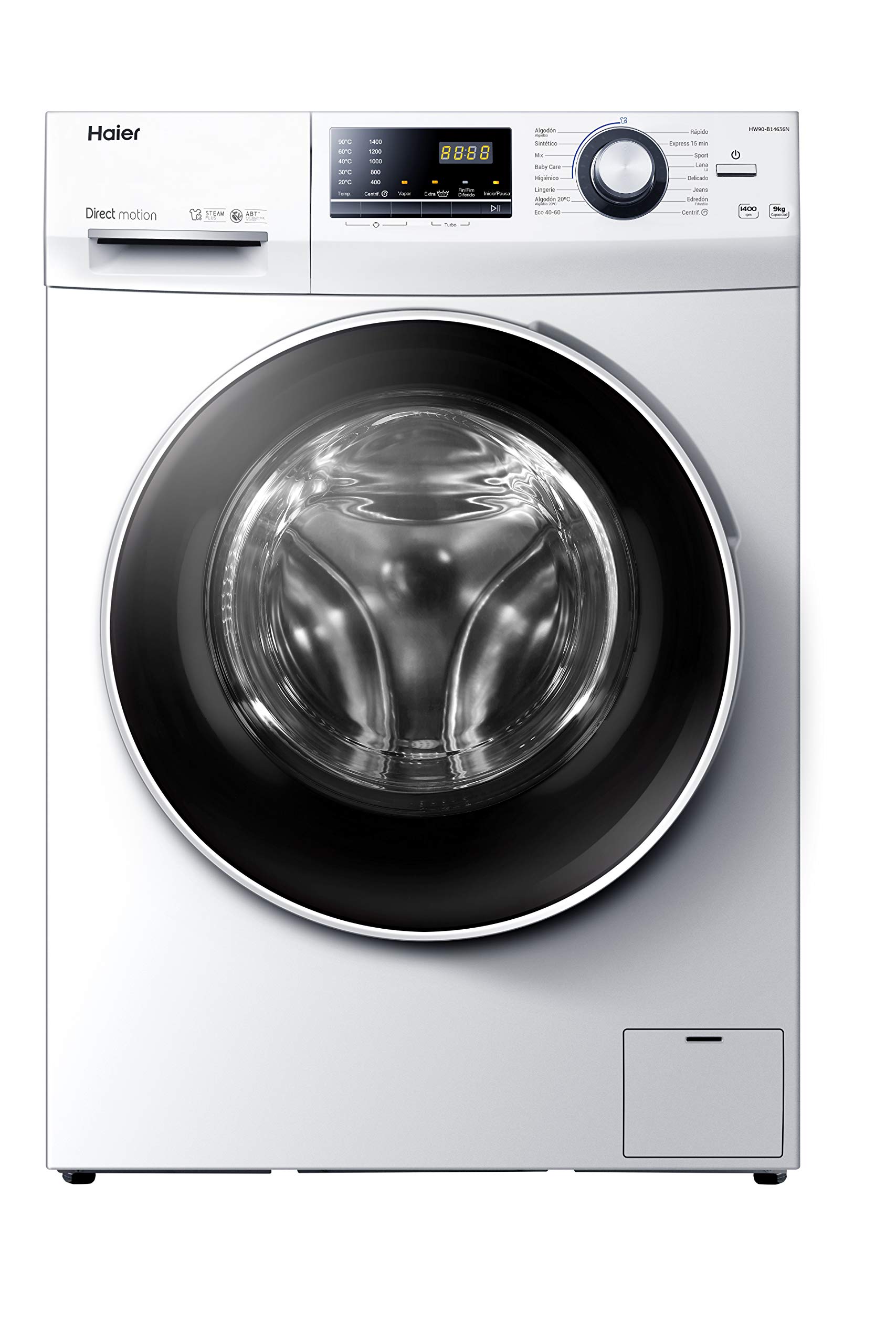 Haier-636-Series-HW90-B14636N-Lavadora-carga-frontal-9KG-Funcion-Vapor-Motor-Direct-Motion-Tratamiento-Antibacterias