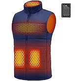 Wulcea Graphene Heated Vest For Men 7.4V Fast Charge Large Capacity Battery