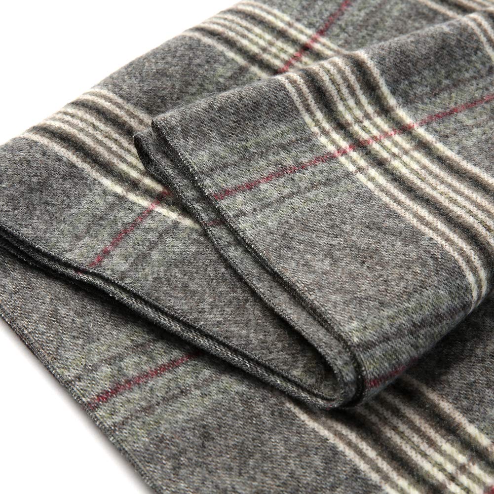 ANDANTINO Women Men Oversized Soft Cashmere Feel Blanket Scarf Pashmina Shawls Wraps Winter Warm Plaid Fringe Scarf ANDANTINO Women Men Oversized Soft Cashmere Feel Blanket Scarf Pashmina Shawls Wraps Winter Warm Plaid Fringe Scarf