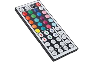 44 Key Remote Controller for 5050 2835 Light Strips with Length Setting Function Down Memory Easy to Use Replace Universal Co