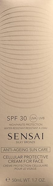 sensai silky bronze cellular protective cream for face