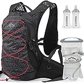 IX INOXTO Hydration Pack Backpack, Lightweight Water Backpack with 2L Hydration Bladder Daypack for Men Women,Running Hydration Vest for Trail Running Hiking Cycling Race Climbing