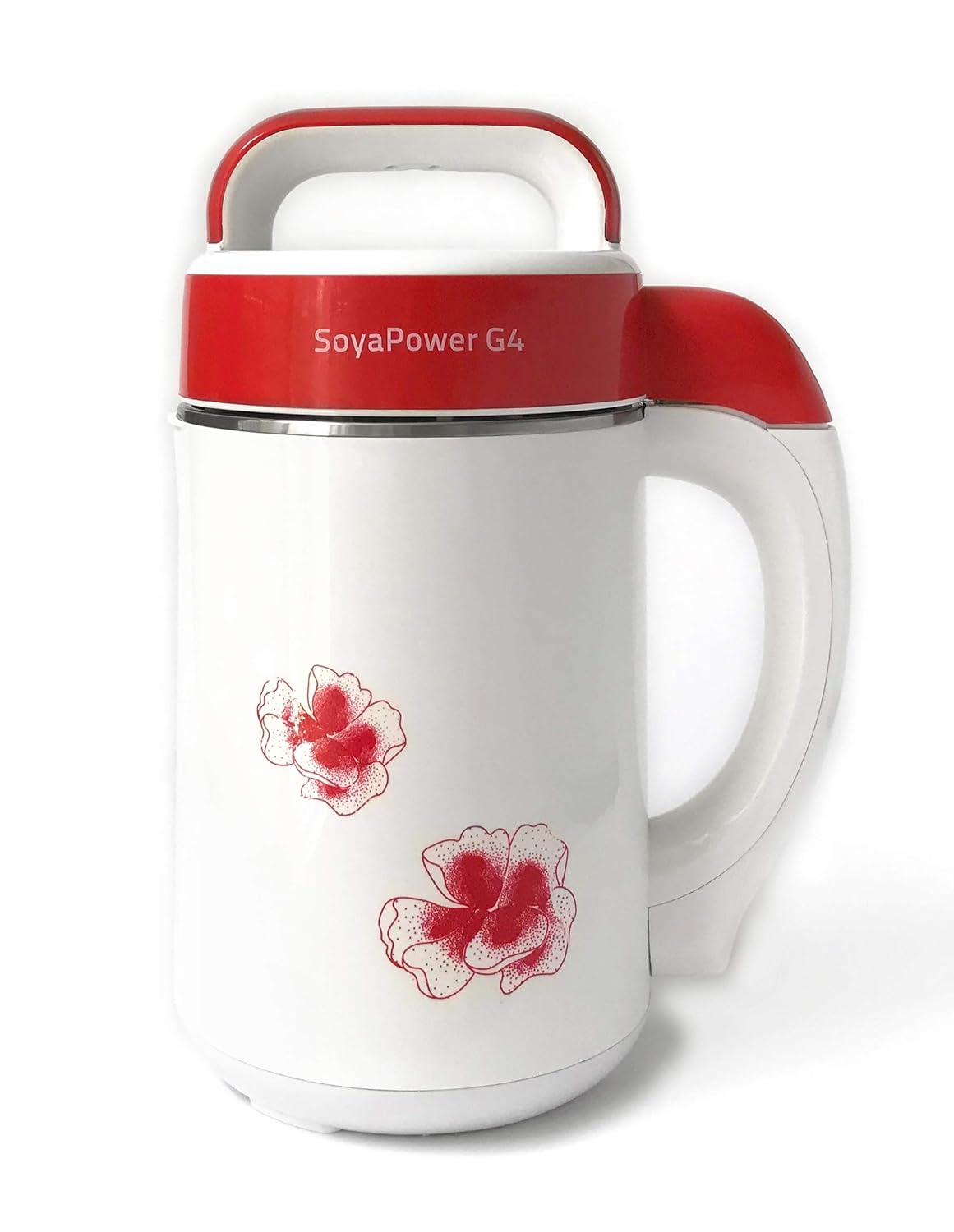 Soyapower G4 Soy Milk Maker, Almond Milk Maker, Rice Milk Maker, and Soup Maker - New Model All Stainless Steel Inside
