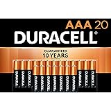 Duracell - CopperTop AAA Alkaline Batteries - Long Lasting, All-Purpose Triple A Battery for Household and Business - 20 Coun