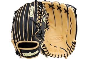 Wilson 2026 A2000® Classic OT7SS 12.75" Outfield Baseball Glove - Right Hand Throw, Black/Blonde