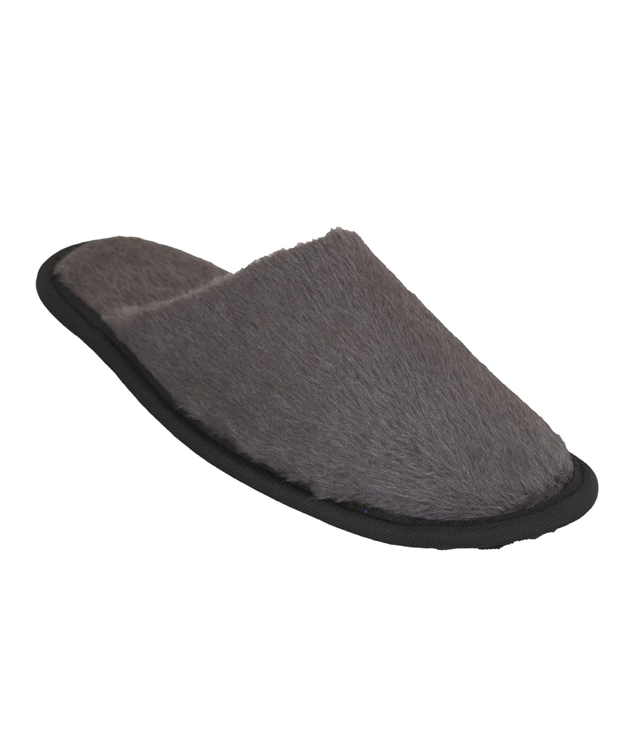 old cobbler unisex grey fur flip- flops & house slippers(free size)