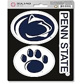 Fanmats NCAA Penn State Nittany Lions Team Decal, 3-Pack , Blue