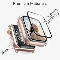 JETech Case with Screen Protector for Apple Watch