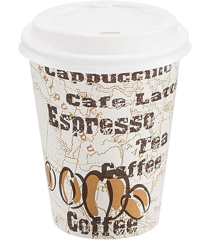 Amazon.com: NY Coffee Cup (50 paper cups with lids) : Health & Household