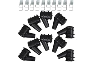 DOITOOL 10pcs Rubber Spark Plug Cap with Built-in Spring for Chainsaw High Pressure Ignition Protector,