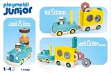 Playmobil JUNIOR 71702 Crazy Donut Truck with Stacking Features 7 pcs view 6