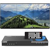 OREI 3x3 Video Wall Controller HDMI/USB-C, 4K Input, RS-232, Audio Extract | 3x3 video wall, USB-C video wall, bezel adjustment, multi-layout modes, 1080p per display