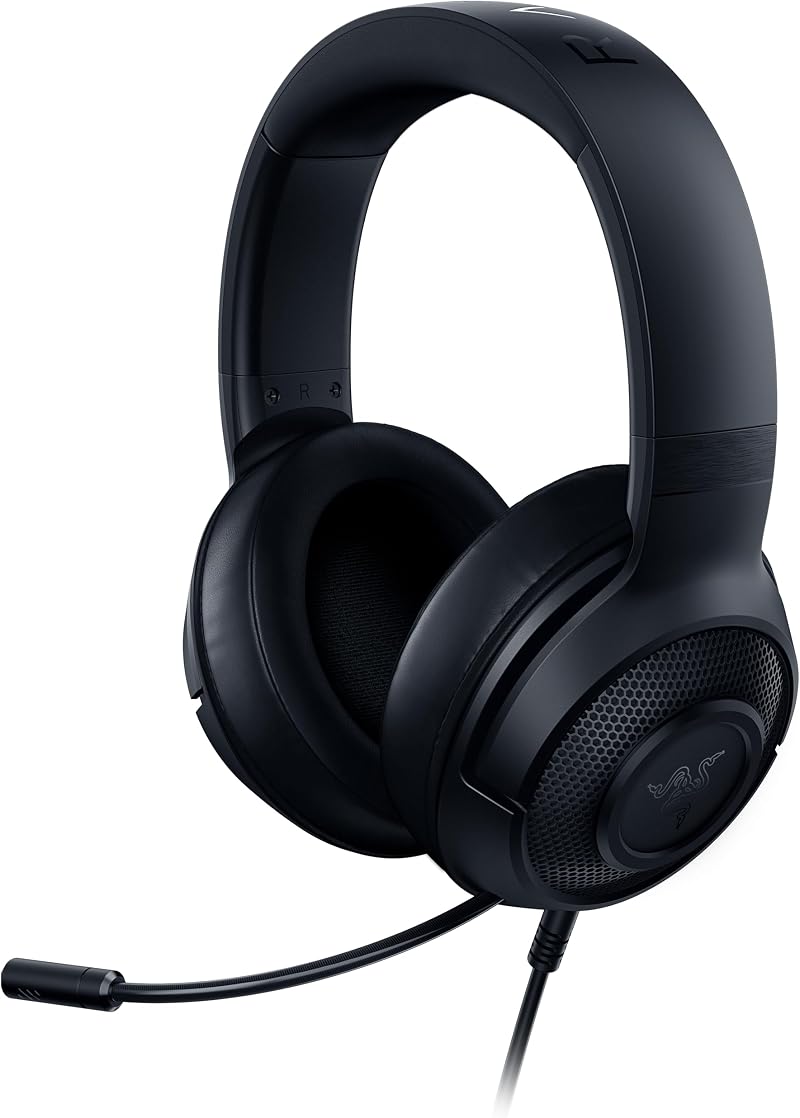 Razer Kraken X Lite Wired Ultralight Gaming Headset 7.1 Surround Sound 3.5mm