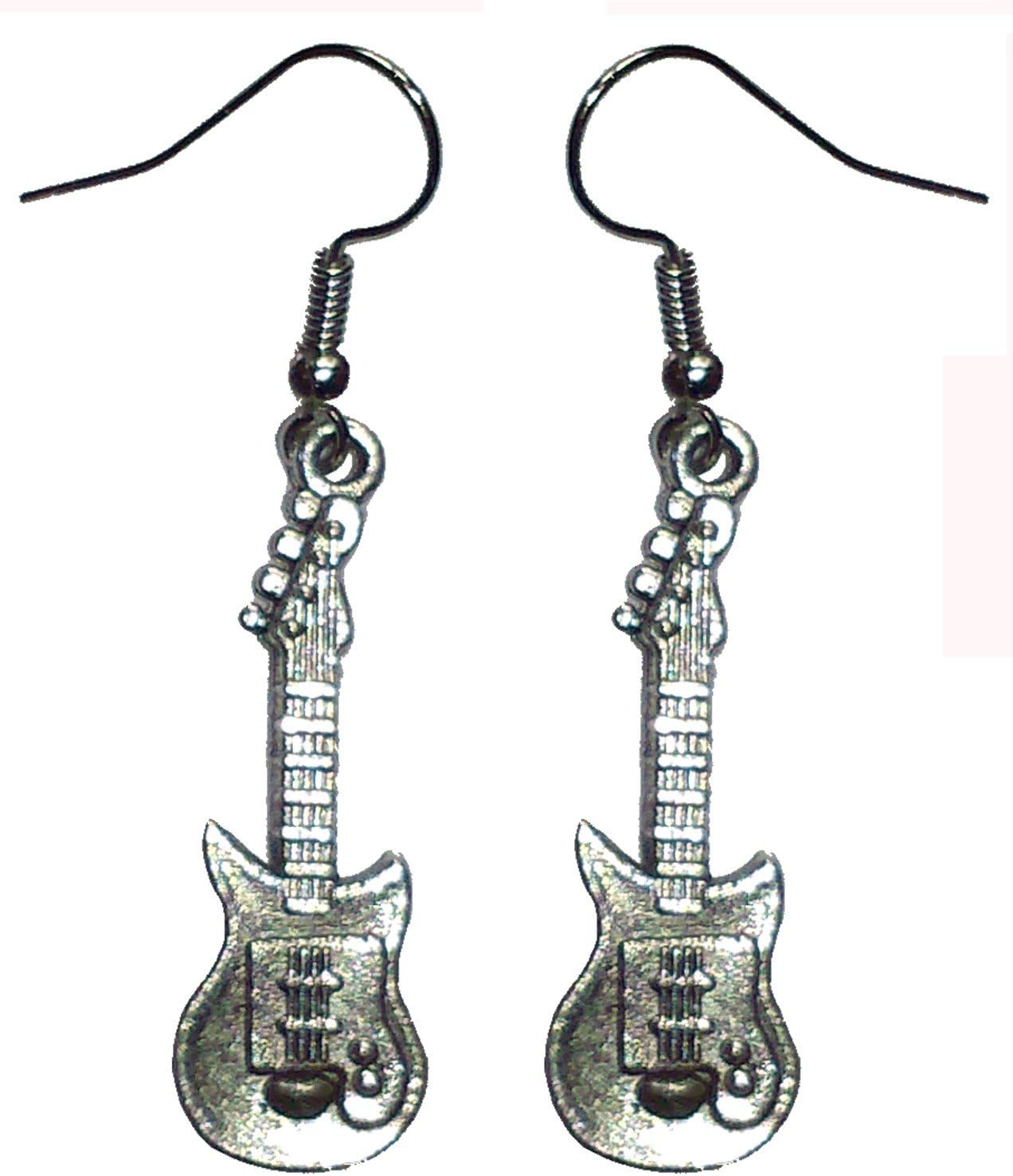 Guitar Earrings Costume