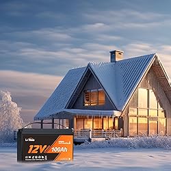 LiTime 12V 100Ah Self-Heating LiFePO4 Lithium