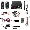EASYGUARD EC002-V-NS Passive keyless Entry PKE car Alarm Push Button Start Remote Engine Start Touch Password keypad Entry Vibration Alarm DC12V