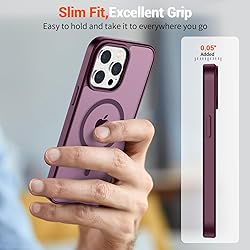 SUPFINE Magnetic for iPhone 15 Pro Max Case