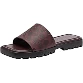Coach Women's Florence Sandal in Signature Coated Canvas | Casual Sandals