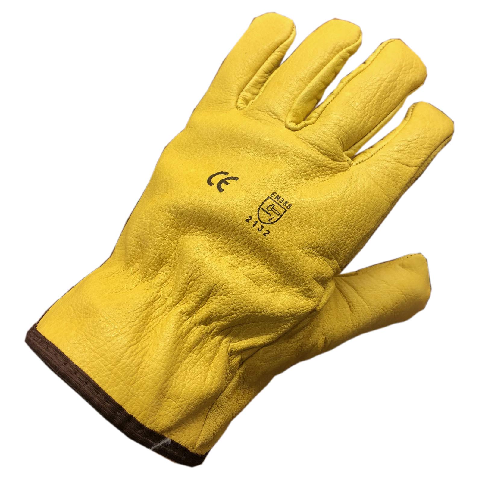 Himalayan H310 Fleece Lined Leather Thermal Premium Drivers Glove, Size-10