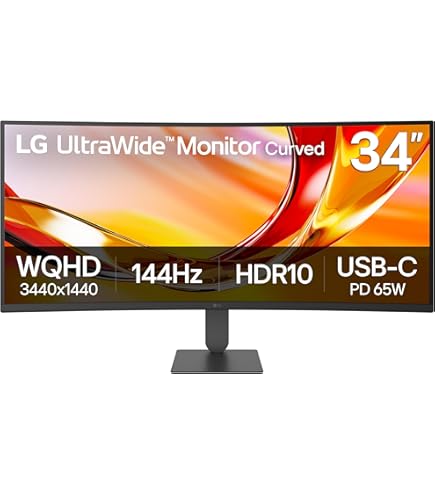 Amazon.com: LG 34WR55QC-B 34