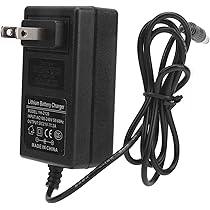 Adaptateur Secteur 21V 2A - Chargeur Batterie Lithium - Prise UE - Pour Phares LED