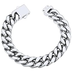 ChainsHouse Hip Hop Cuban Bracelet for Men 12mm