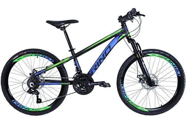 Bicicleta Aro 24 Rino Everest 21v Freio A Disco Câmbios Shimano