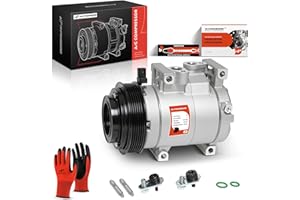 A-Premium Air Conditioner AC Compressor with Clutch Compatible with Jeep Wrangler 3.6L 2012-2017, Rams 1500, HCC-RS18 Compres