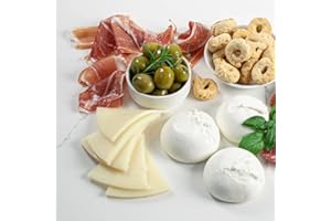 IL FORTETO Pecorino Toscano Italian Cheese - Whole Cheese Wheel (5 pound) - fresh and pleasing in taste, with aging, the mild flavor develops into a rich, full-bodied savory cheese