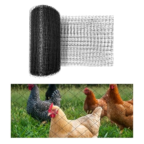 Garden Netting, 2.1m x 15.m Bird Netting for Garden, Bird Netting with 40Pcs Cable Ties 15x15mm Mesh Reusable Garden Mesh for Vegetables Fruits Flower Ponds Tool Set (E)