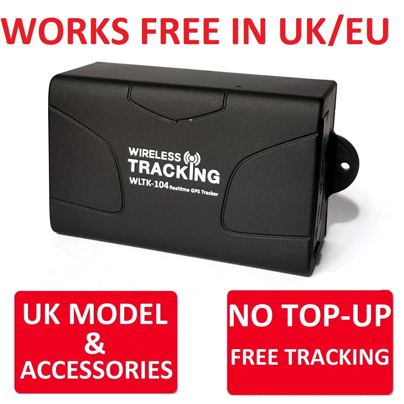 1 Month Free Tracking Genuine TK104 Tracker Car Vehicle Boat Van Hidden