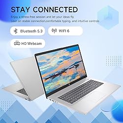 HP Business 17.3" Touchscreen Laptop, 8-Cores Intel