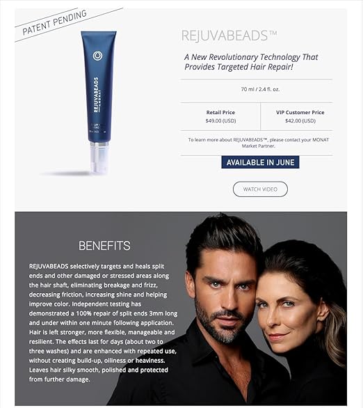 Monat Rejuvabeads Split End Mender 2 4 Oz Amazon Ca Beauty
