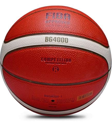 Amazon.com : Molten BG-Series Leather Basketball, FIBA Approved
