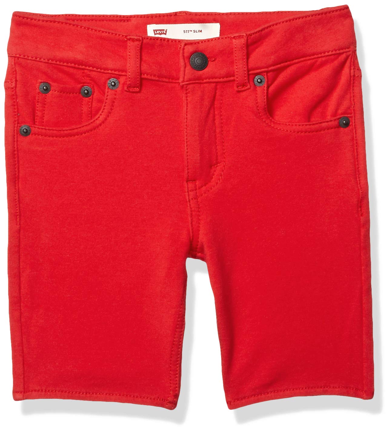 levis red shorts