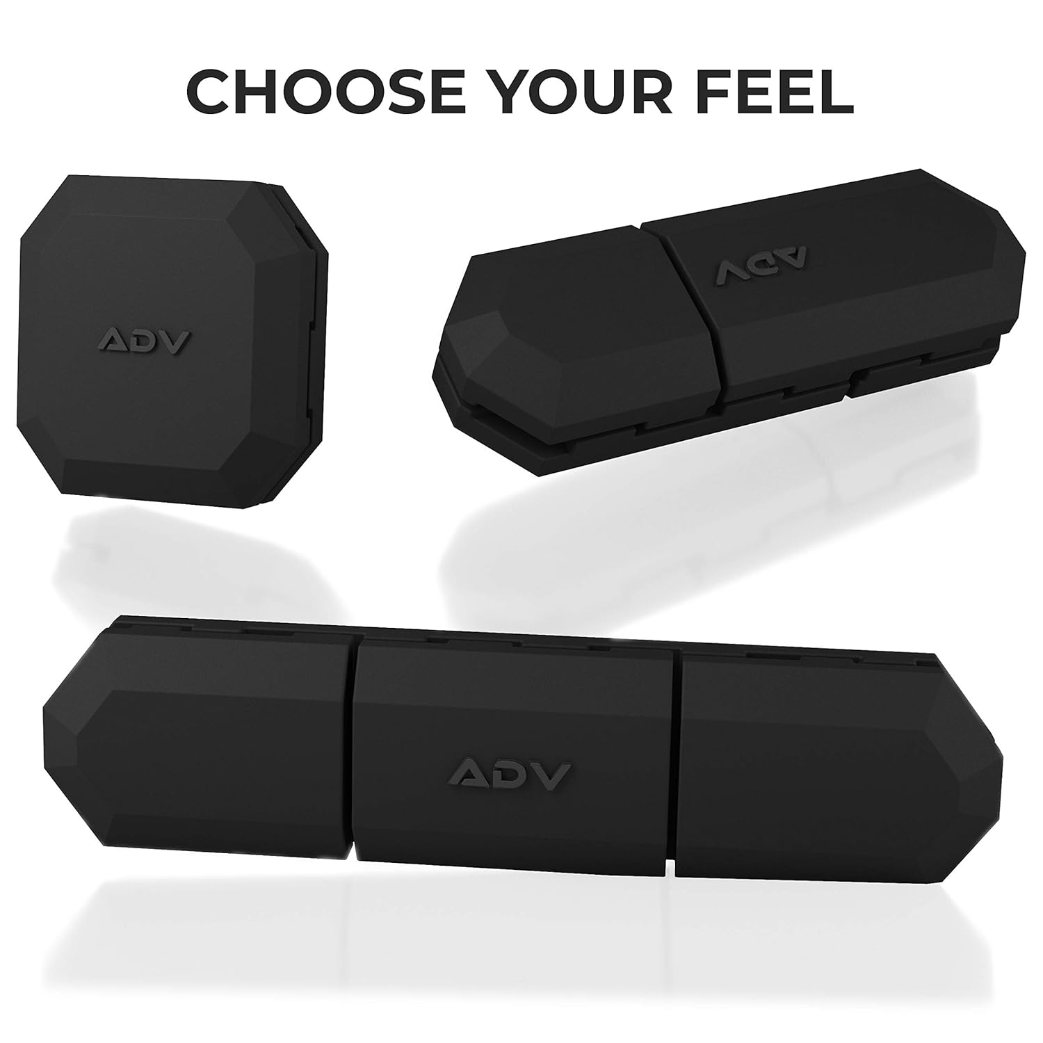 ADV Tennis Vibration Dampener | Set of 3 | Ultimate Shock Absorbers for Racket and Strings | Premium Quality Durable and 100% Reliable | Poly Silicone Material Technology