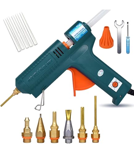2-Pack Hot Glue Gun Stand & Holder – Non-Slip Base, Heat-Resistant Bracket, Keeps Your Workspace Clean & Tidy