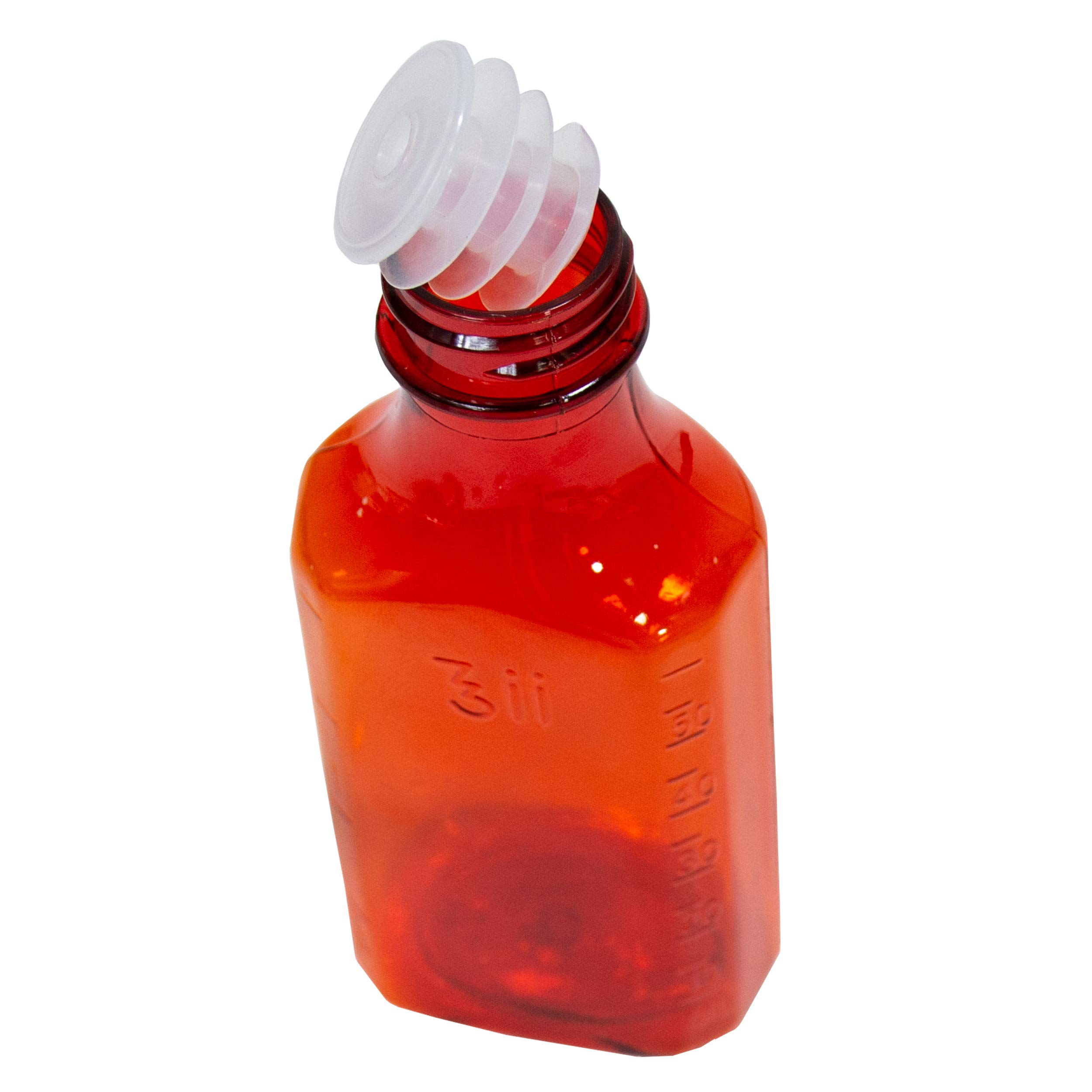 GMS Press in Bottle Adapter Plug for Oral Medication Syringes and Liquid Medication Reusable