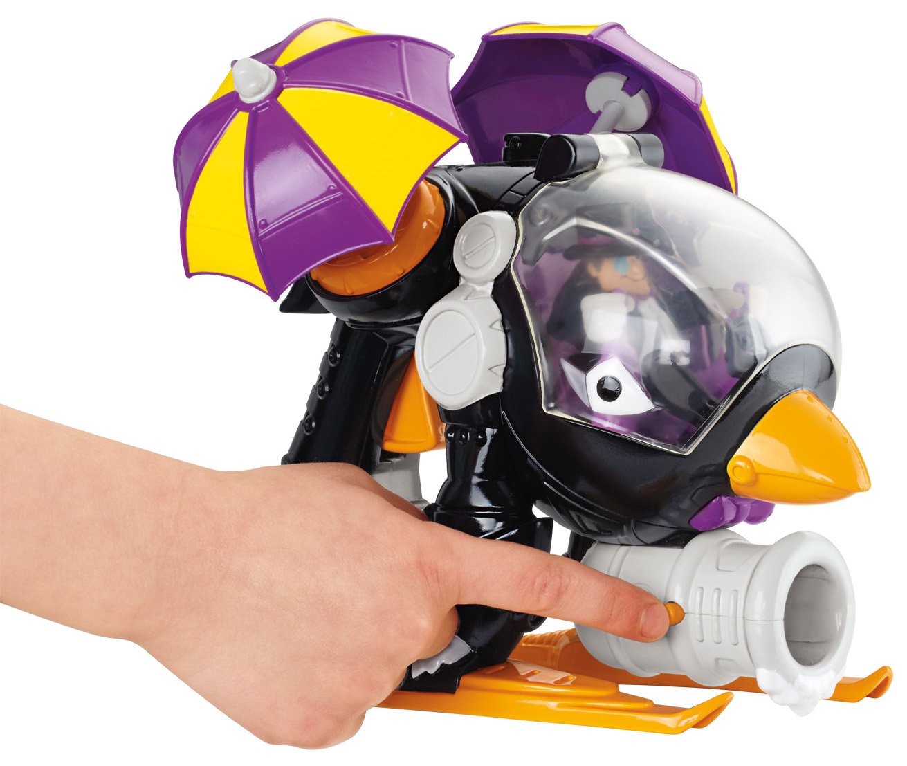 Fisher-Price Imaginext DC Super Friends, Penguin Copter y Batman